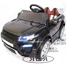 Детский электромобиль M 3213 EBLR-2 Land Rover, кожаное сиденье, черный